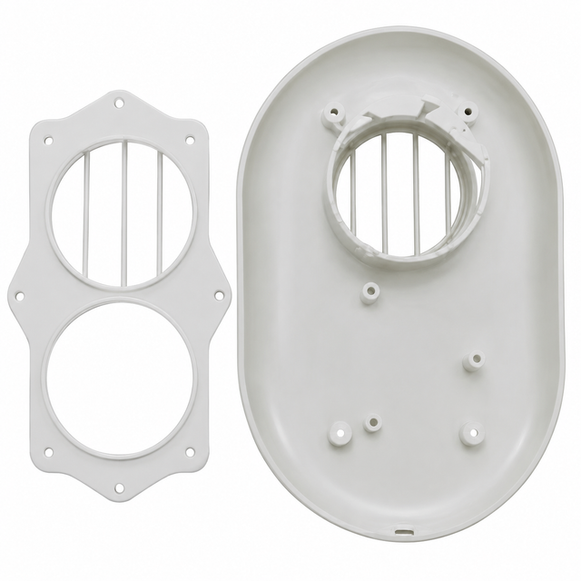 RunTru BAYVENT200B Sidewall Vent Termination Kit