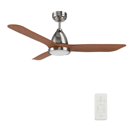 CARRO GARRICK 52 inch 3-Blade Smart Ceiling Fan with LED Light & Remote