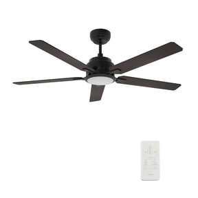 CARRO ESPEAR 52 inch 5-Blade Smart Ceiling Fan with LED Light & Remote
