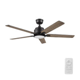 CARRO ESPEAR 52 inch 5-Blade Smart Ceiling Fan with LED Light & Remote