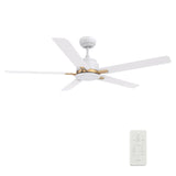 CARRO ESPEAR 52 inch 5-Blade Smart Ceiling Fan with LED Light & Remote
