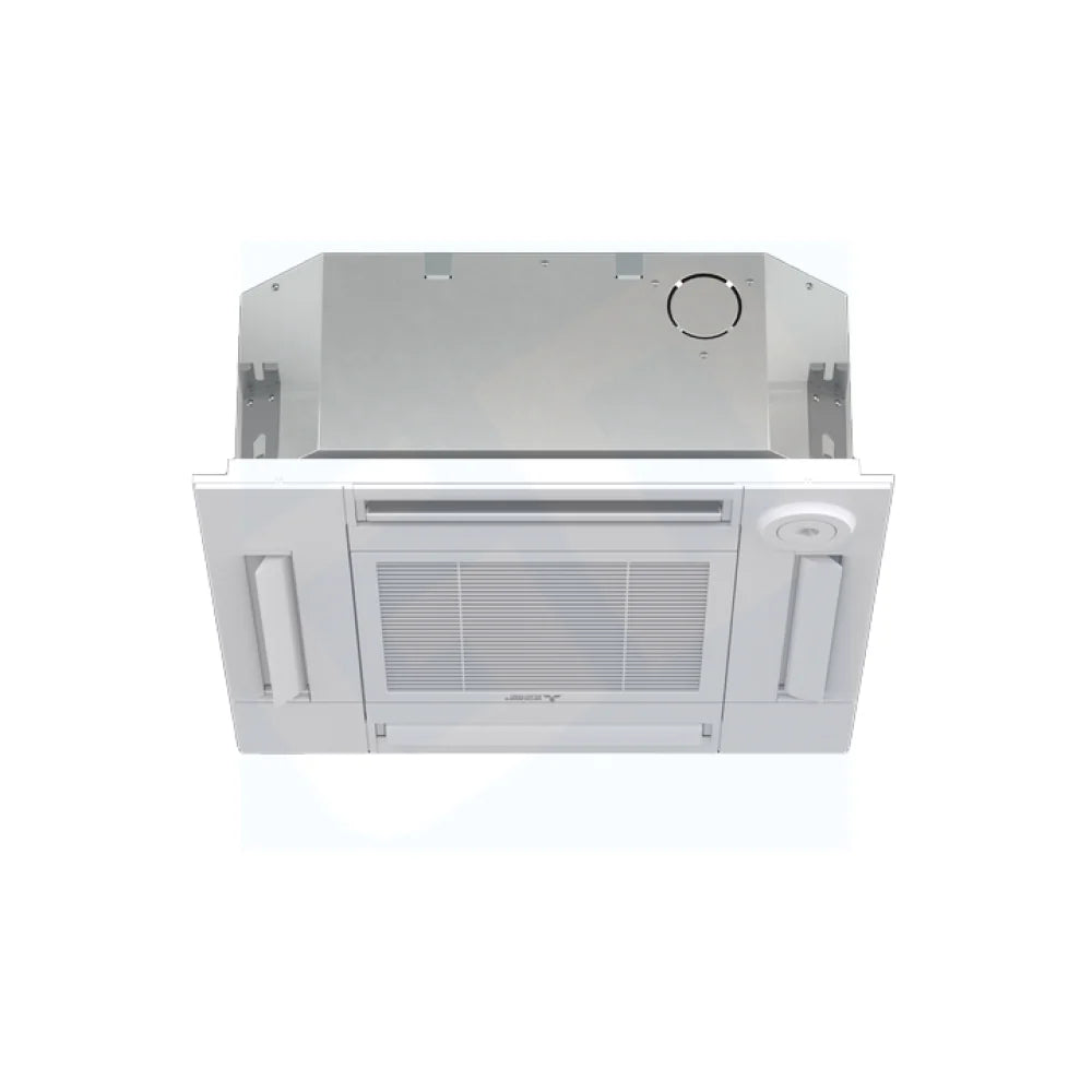 Mitsubishi SLZ-AF09NL SUZ-AA09NLHZ 9,000 BTU 16.6 SEER2 Four-Way Ceiling Cassette Hyper Heating Heat Pump System (w/ Standard Grille) - R454B