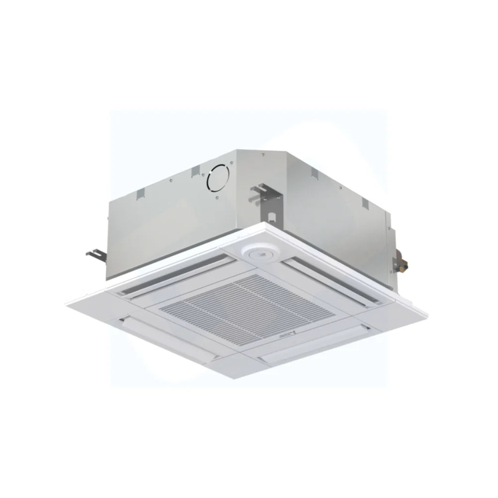Mitsubishi SLZ-AF09NL SUZ-AA09NLHZ 9,000 BTU 16.6 SEER2 Four-Way Ceiling Cassette Hyper Heating Heat Pump System (w/ Standard Grille) - R454B
