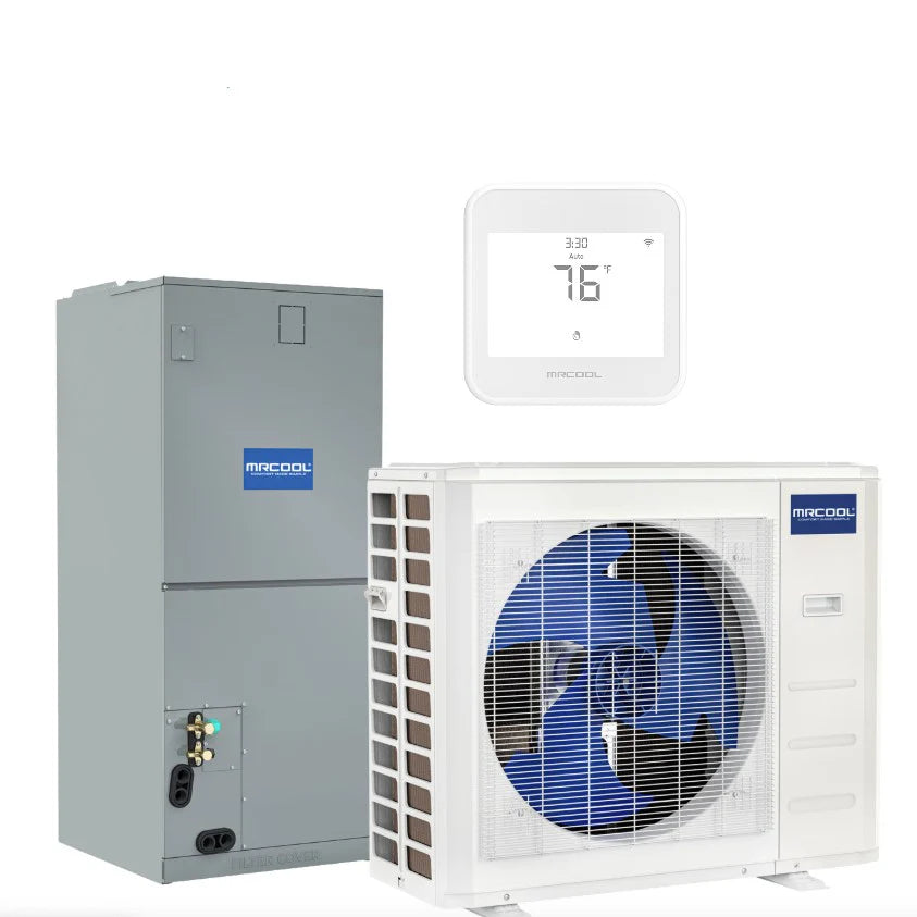 MRCOOL VersaPro 1.5 Ton R454B Central Ducted Heat Pump Split System MVP_18-HP_230A00_0