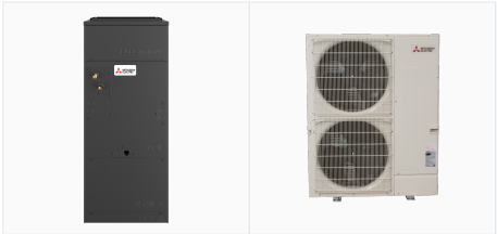Mitsubishi PVA-AA60NL & PUZ-AK60NL 60k BTU 18.3 SEER2 Multi-Position