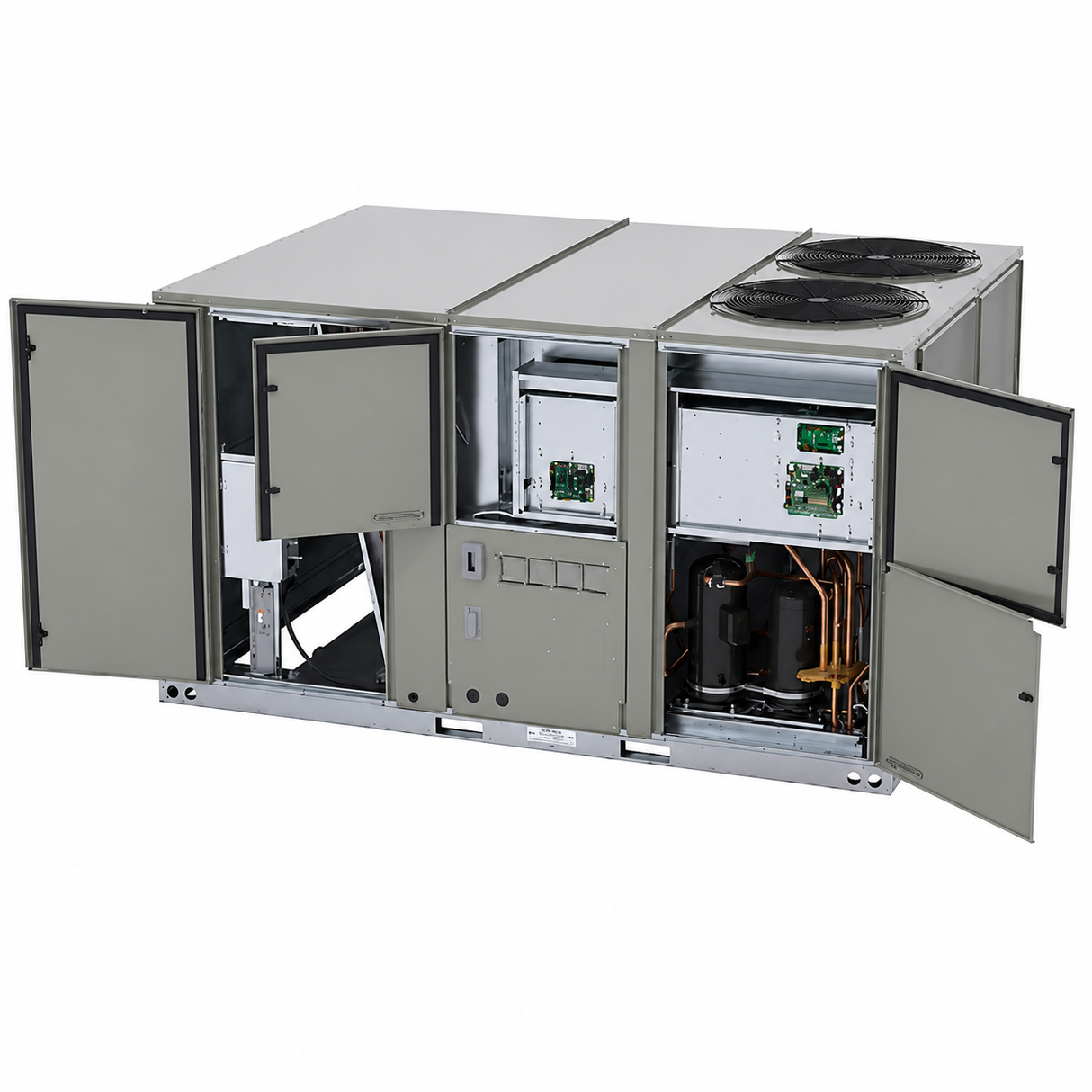 Trane 25 Ton Commercial Packaged Heat Pump | 12.9 IEER | R-454B | 460V 3-Phase | Precedent Series | Single Stage