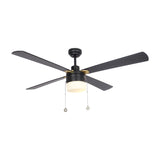 CARRO AMALFI 52 inch 4-Blade Ceiling Fan with LED Light & Pull Chain