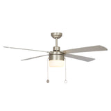 CARRO AMALFI 52 inch 4-Blade Ceiling Fan with LED Light & Pull Chain