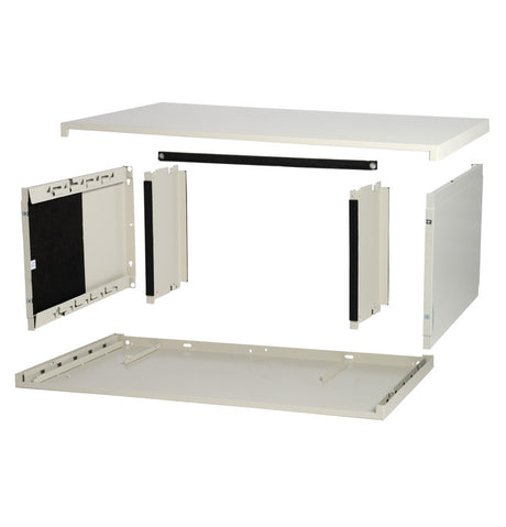 GE ZONELINE QUICK SNAP 24" STEEL WALL CASE RAB8124B