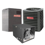 Goodman 2.0 Ton 14.3 SEER 96% 80,000 BTU Gas Furnace and AC System Horizontal Flow GM9S960803BN CHPTA2426B4 GSXN402410