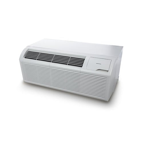 Amana DHP153J50BA 15,000 BTU PTAC Air Conditioner with Heat Pump – R32, 5.0 kW, 30 Amp, 208/230 V - DHP153J50BA