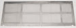 Amana SGK01B 42" Standard Stamped Aluminum Exterior Grille - SGK01B