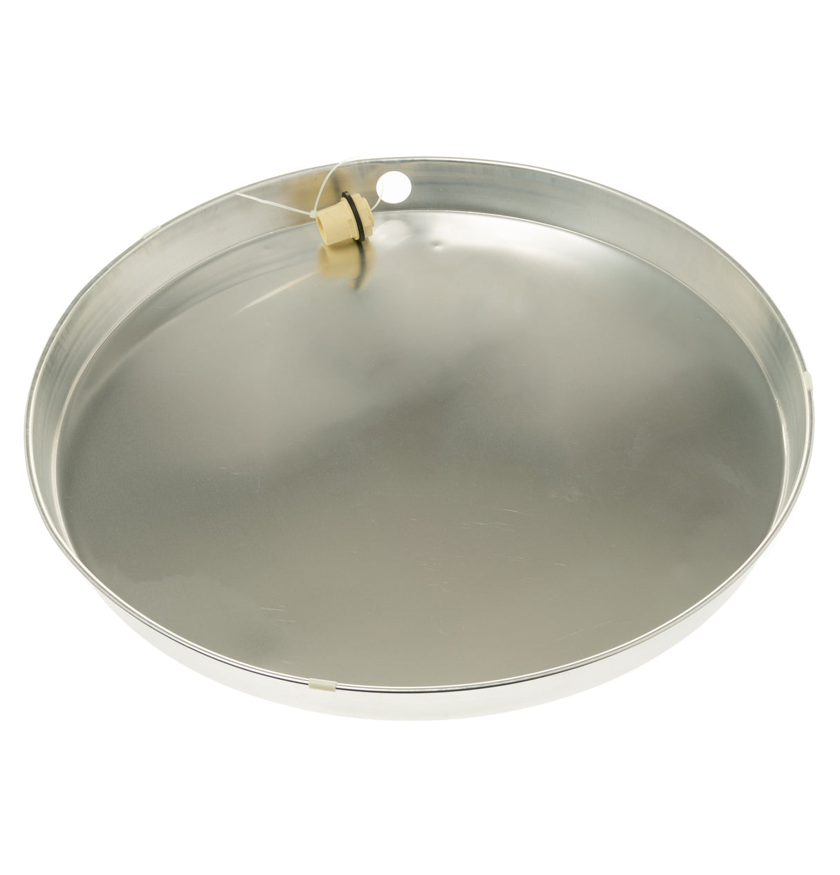 GE 24" Aluminum Water Heater Drain Pan with CPVC fitting PM7X7