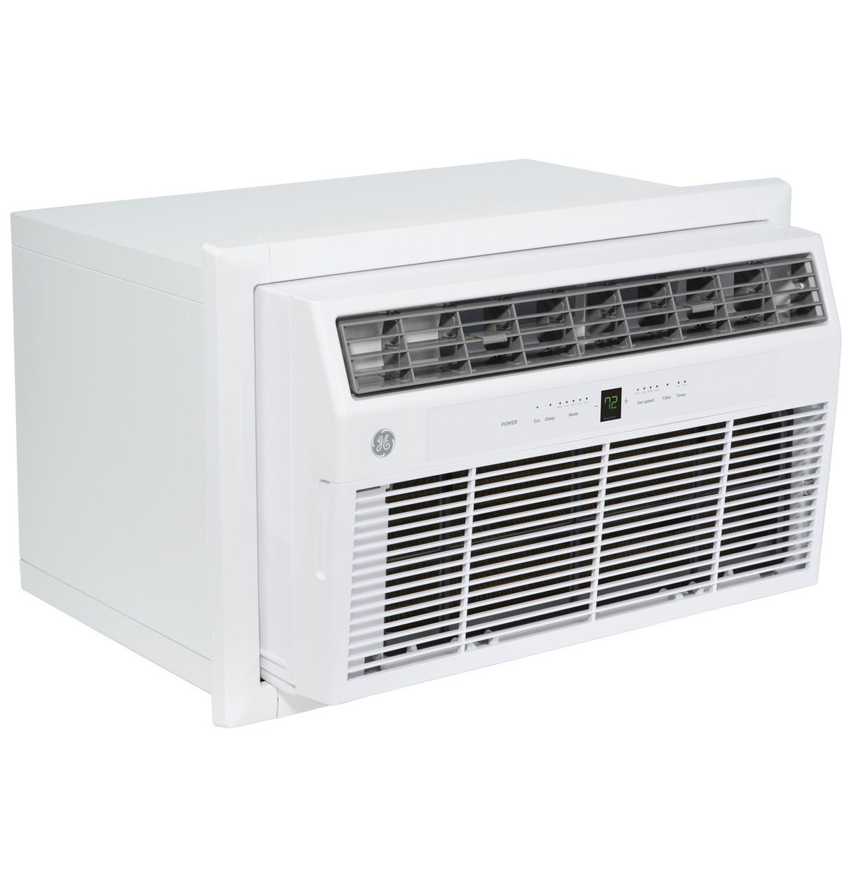 GE 10000 BTU 24” Through-the-Wall AC with Heat – 230V, Universal Fit, R32 | Model: AKEQ10DCJ