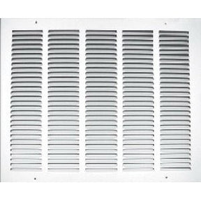 Ceiling Grill, Stamped Return, 0.5 in Blade Spacing, White 17012X12 - acunitsforless.comGrilles, Registers & Diffusers
