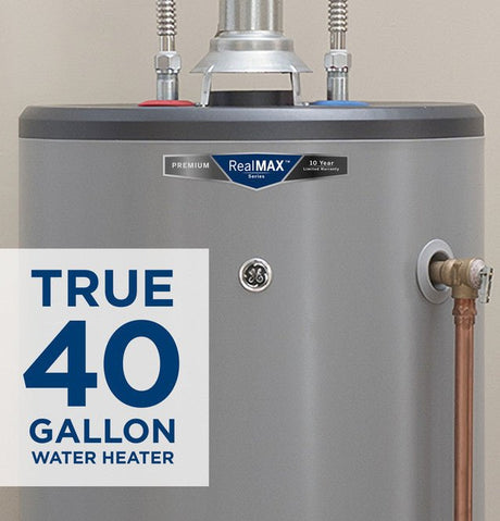 CG40S10BXW - Ge realmax premium 40-gallon short natural gas atmospheric water heater, canada model - acunitsforless.com