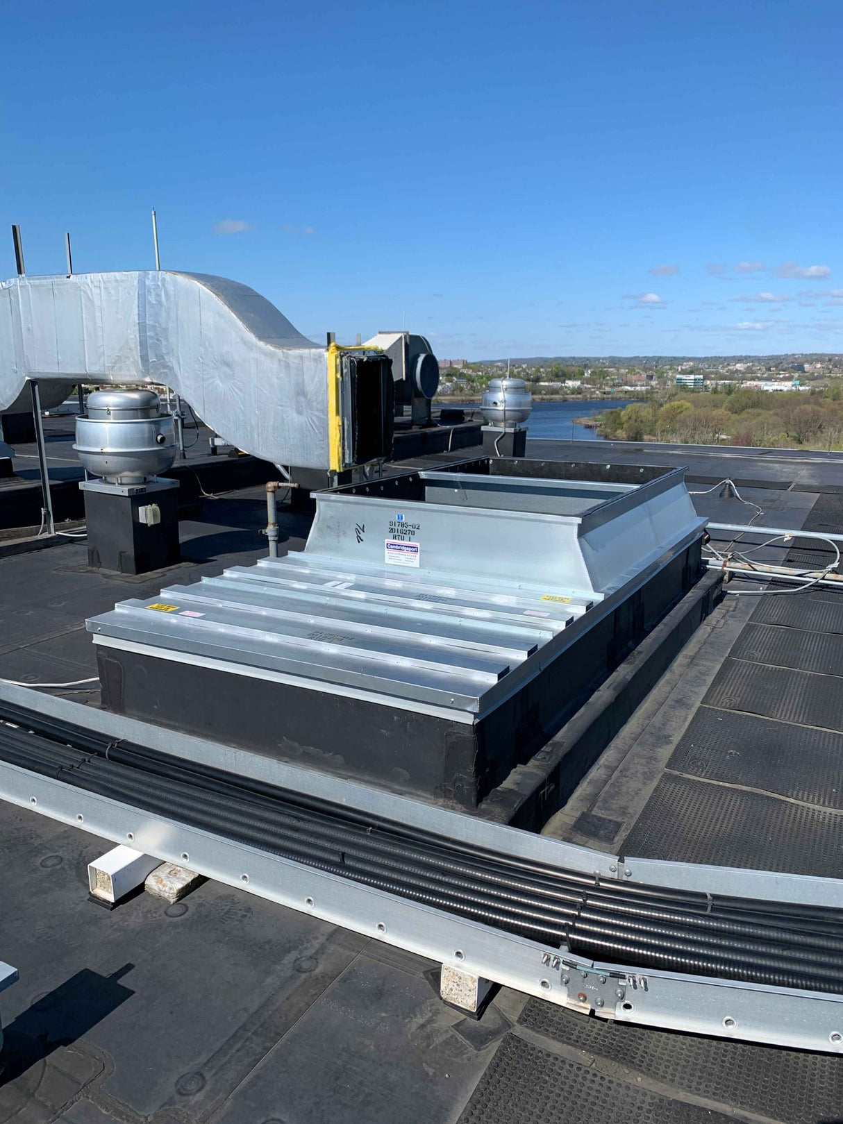 Custom Roof Curb Adapter for 15 - 25 Ton Packaged Units - Custom-Curb-15-25