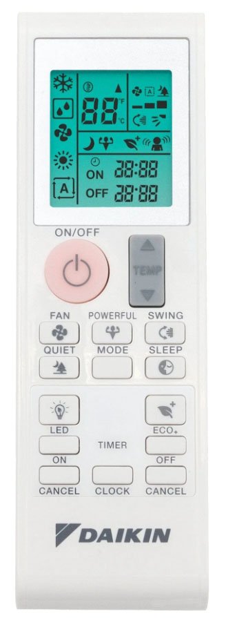 Daikin 115V Oterra 9,000 Btu 20 SEER2 R-32 Single Zone Ductless Mini Split Heat Pump System