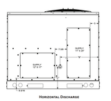 Daikin 6 TON LIGHT COMMERCIAL PACKAGED HEAT PUMP HIGH STATIC DSH0727W000001F - acunitsforless.comLight Commercial Packaged Heat Pump