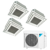 Daikin MXS Series 3 zone Series Heat Pump 3MXS24WMVJU9, FFQ12W2VJU9 + FFQ12W2VJU9 + FFQ12W2VJU9 - acunitsforless.comMini split systems