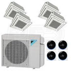 Daikin MXS Series 4 zone Series Heat Pump 4MXS36WMVJU9, FFQ09W2VJU9 + FFQ12W2VJU9 + FFQ12W2VJU9 + FFQ15W2VJU9 - acunitsforless.comMini split systems