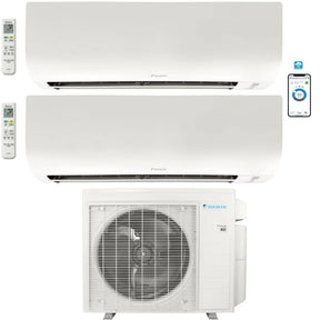 Daikin R32 MXM Series 2-Zone Multi-Split Heat Pump 2MXM18AVJU9 + FTXV09AVJU9 + FTXV12AVJU9