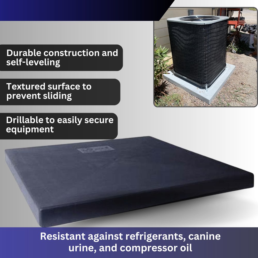 EL4040 - 3 PADS | Air conditioner pads | Air conditioner base | ac condenser pad - acunitsforless.comParts, Supplies & Accesories