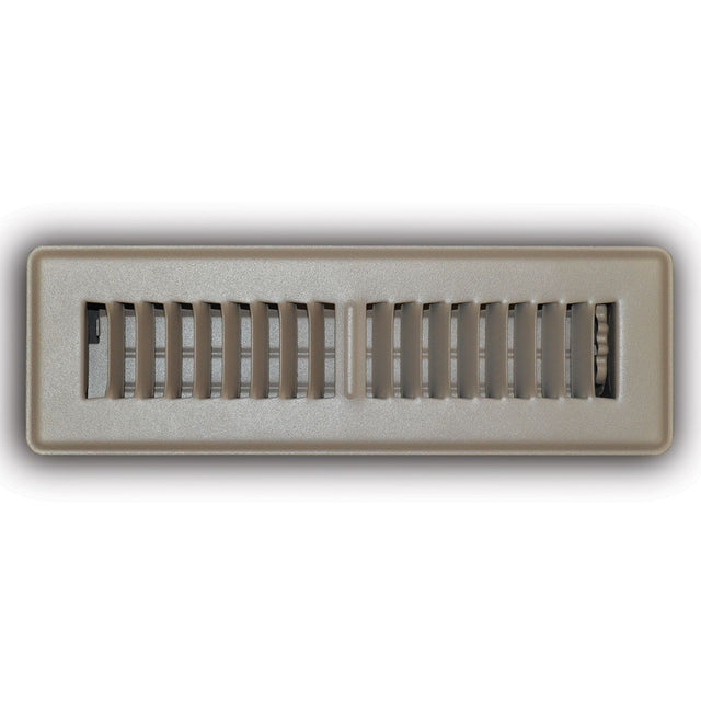 Floor Register, 6 in x 10 in, Steel, Brown 150MB06X10 - acunitsforless.comGrilles, Registers & Diffusers