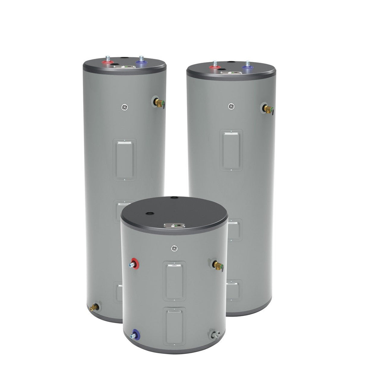 GE40S08BAM - 40 gallon short t-stat electric 8yr warr - acunitsforless.com