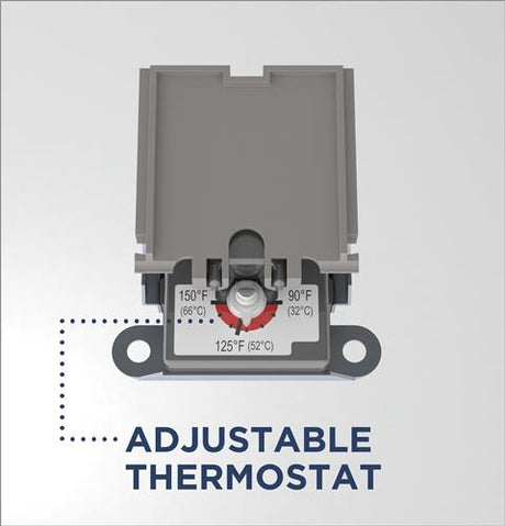 GE40S08DAT - 40 gal, short, 8 yr warranty, 4500w element, thermostat control - acunitsforless.com