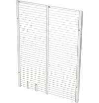 GE GRILLE, EXTRUDED ALUMINUM RAVAL3 - RAVAL3