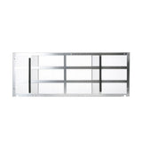 GE STAMPED ALUMINUM EXTERIOR REAR GRILLE RAG60