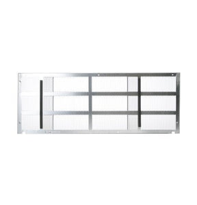 GE STAMPED ALUMINUM EXTERIOR REAR GRILLE RAG60