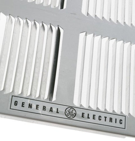 GE STAMPED ALUMINUM EXTERIOR REAR GRILLE RAG60
