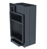 GE TELESCOPIC PLENUM, PAINTED GALVANIZED STEEL, 8 TO 15 INCHES DEEP FOR MUA RAVWPT15B