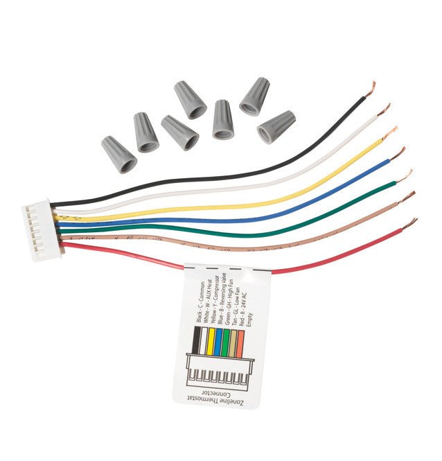 GE THERMOSTAT WIRING KIT 8 PIN 7 WIRE FOR AZ45/65/95 10 PACK RAKTK8PA10 - RAKTK8PA10