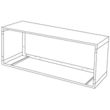 GE ZONELINE QUICK SNAP 20" STEEL WALL CASE RAB8120B