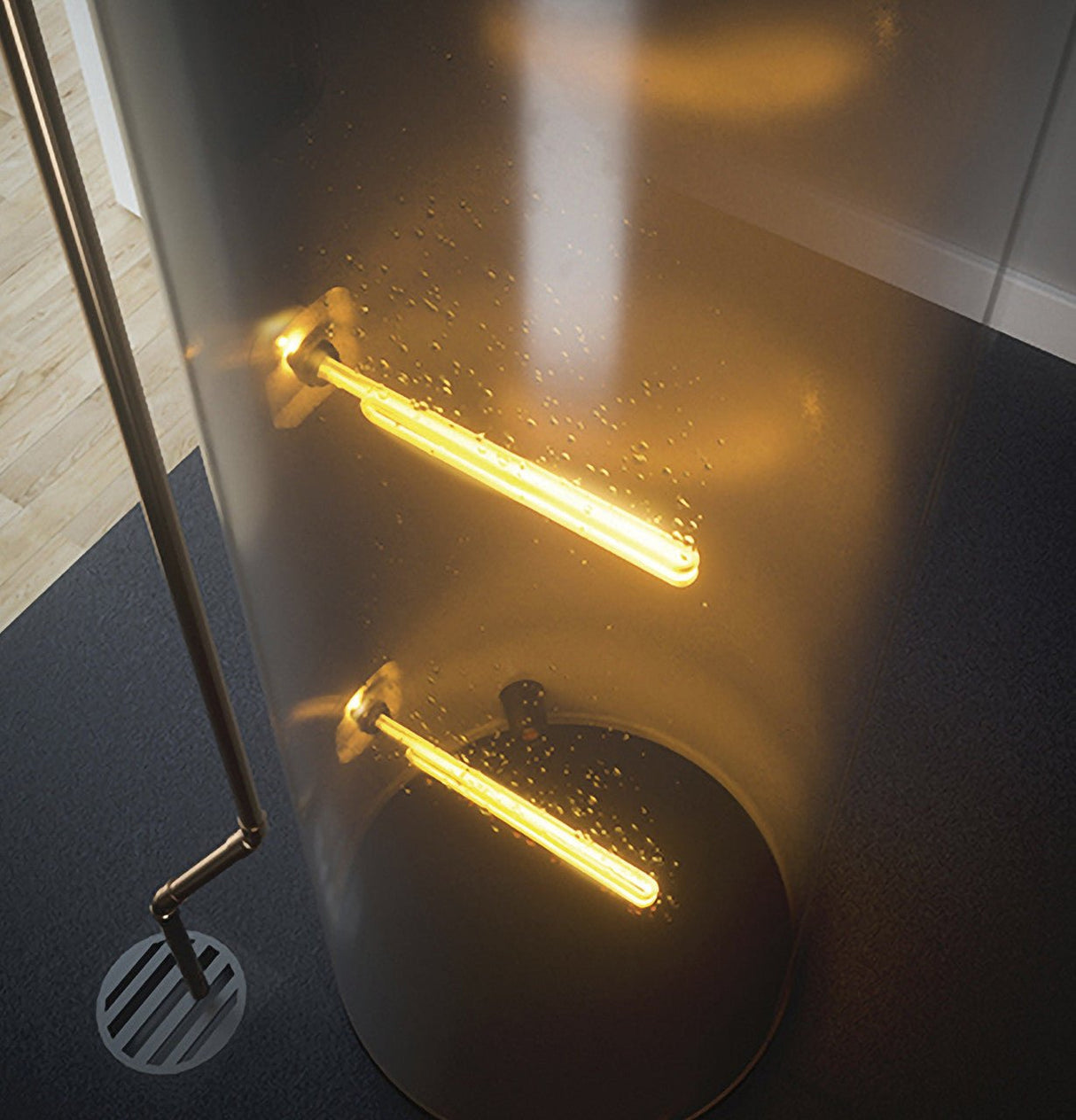 GE30S10BMM - 30 gallonal, short, 10yr warranty, with mixing valve - acunitsforless.com