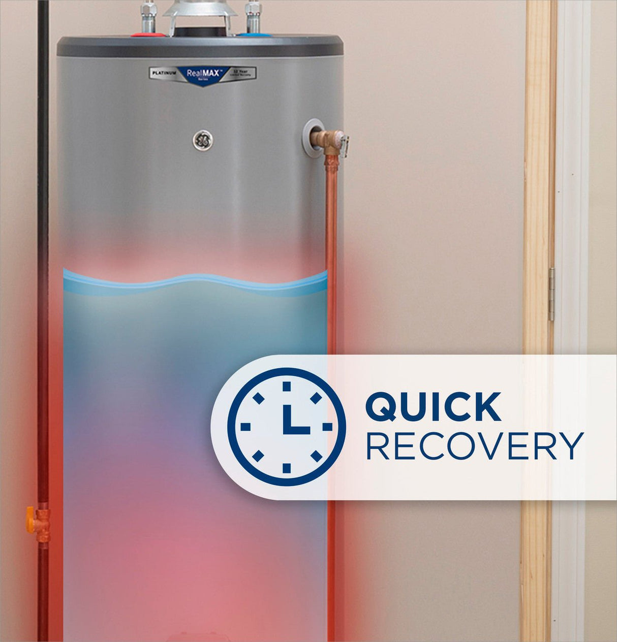 GE40T10BAM - 40 gallon tall t-stat electric 10yr warr - acunitsforless.com