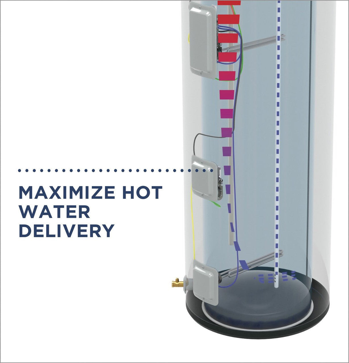 GE40T10CLR - 40 gallon tall, electronic control, electric, 10 yr warr, canada - acunitsforless.com