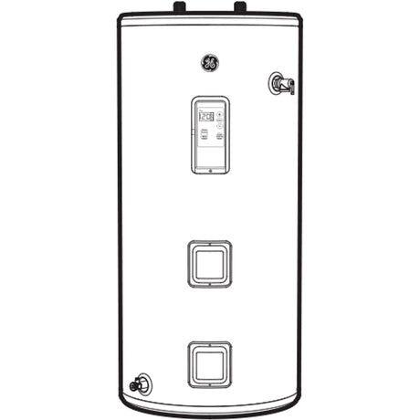 GE50S10BLM - 50 gal, short, 10yr warr - acunitsforless.com