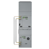 GeoCool No-Vac Vertical Downflow w/o Air Box 3/8 3/4 Prechg. Lineset - AC units for less