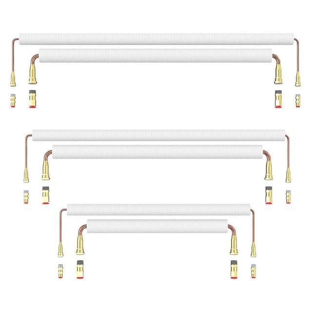 GeoCool No-Vac Vertical Upflow w/ Air Box 3/8 3/4 Prechg. Lineset - AC units for less