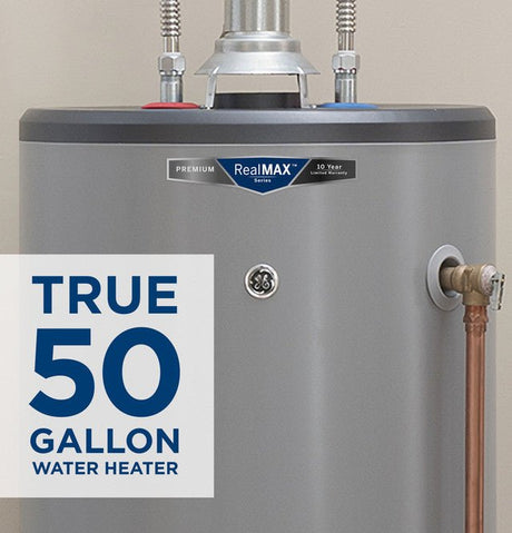 GG50T10BXR - 50 gallon tall, natural gas, atmospheric, 10yr warr - acunitsforless.com