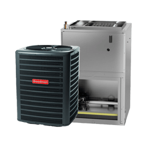Goodman 2.5 Ton Wall Hung HP System 14.3 SEER2 10KW R - 32, GLZS4BA3010, AWST30SU1308 - acunitsforless.comSplit Heat Pump System