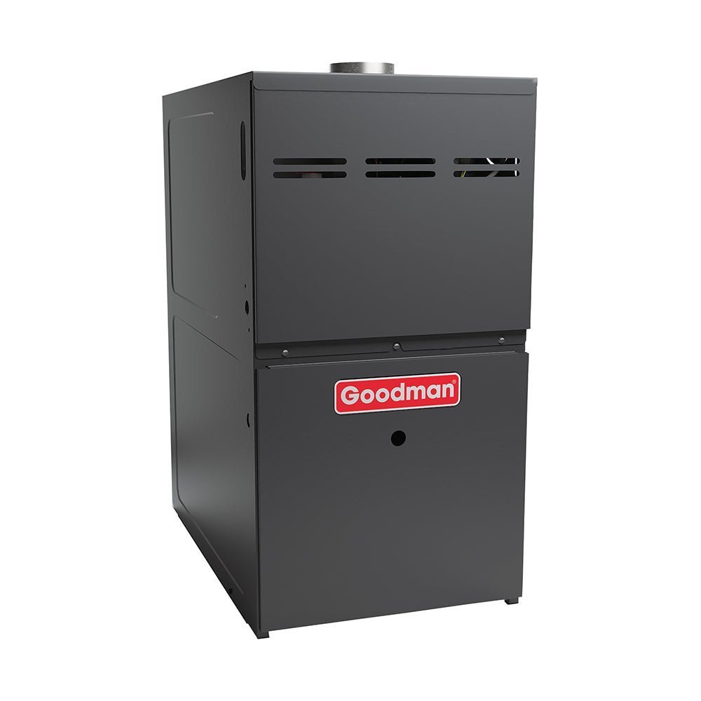 Goodman 96% AFUE Gas Furnace Multi Speed ECM, Single Stage, GCES960403BN - acunitsforless.com