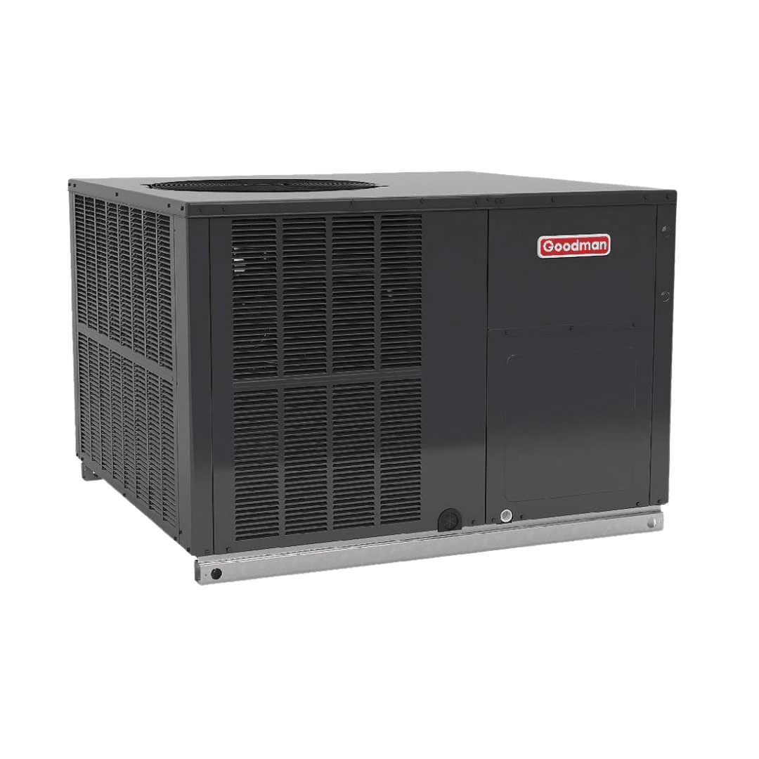 Goodman Packaged Heat Pump 15.2 SEER2, Two Stage, Downflow/Horizontal, 3 Ton, GPHM53631