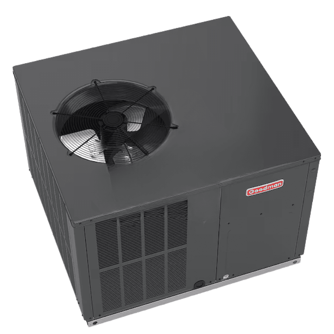 Goodman Packaged Heat Pump 15.2 SEER2, Two Stage, Downflow/Horizontal, 3 Ton, GPHM53631