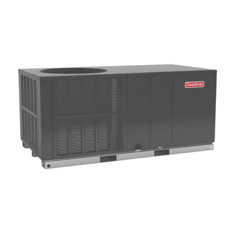 Goodman Packaged Heat Pump 15.2 SEER2, Two Stage, Horizontal, 3 Ton, GPHH53631