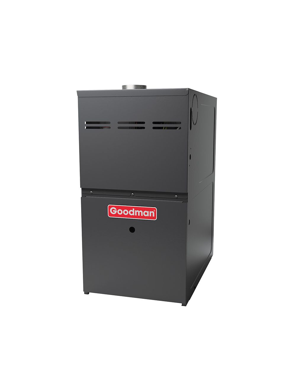 Goodman 80% AFUE Gas Furnace and AC System Multi Speed ECM Single Stage GM9S800804BU - AC units for less